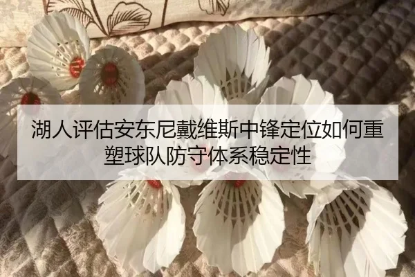 湖人评估安东尼戴维斯中锋定位如何重塑球队防守体系稳定性